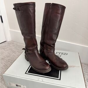 Frye Veronica Criss Cross Riding Boot